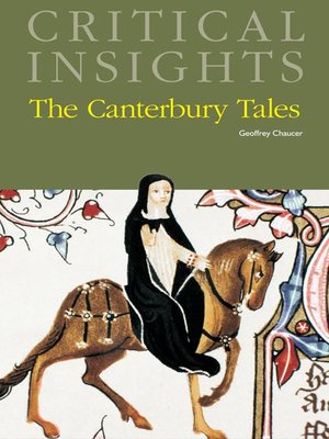 cover image of Critical Insights: The Canterbury Tales